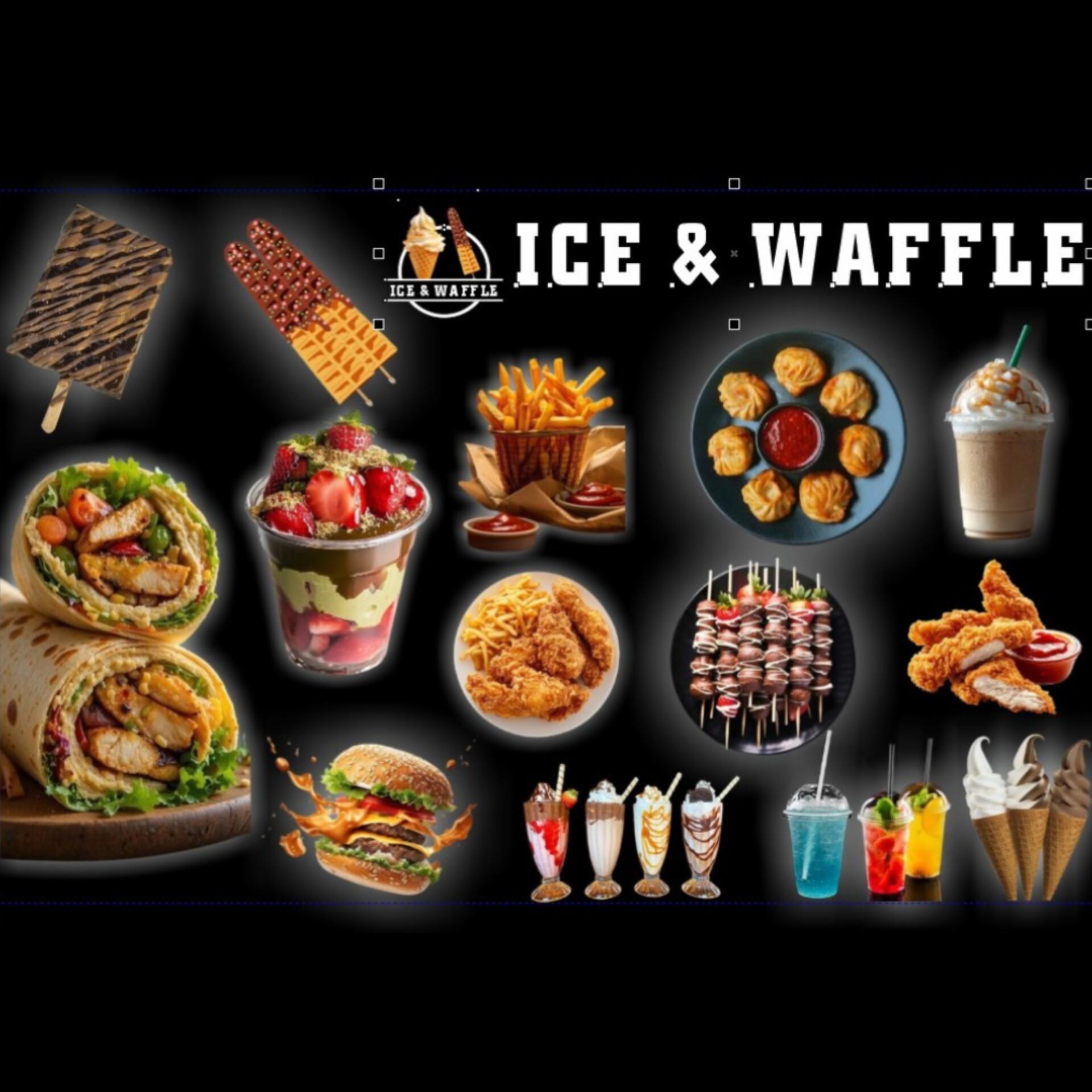 Ice & Waffle Menu